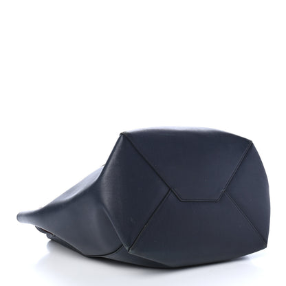 Celine Soft Calfskin Small Belt Cabas Phantom Navy Blue 3 of 10