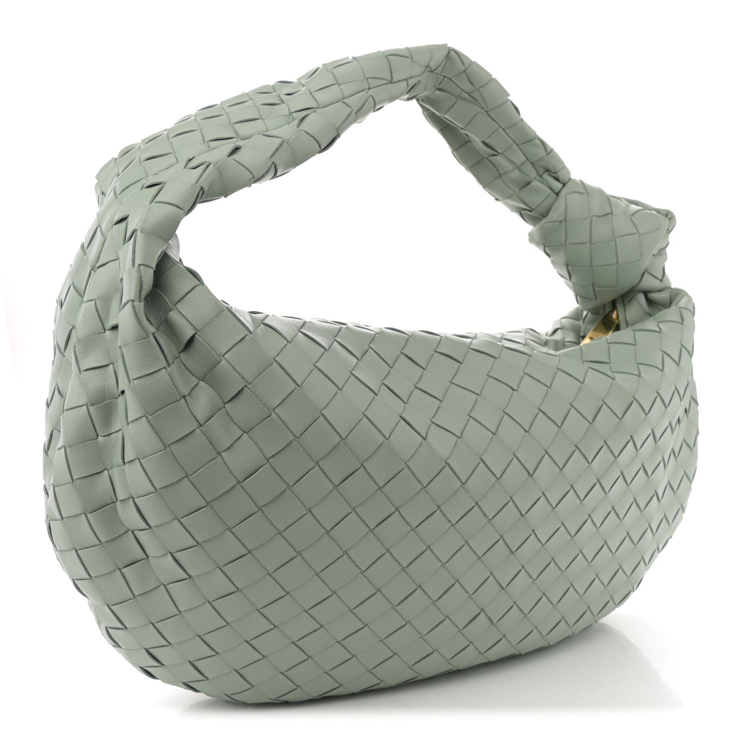 Nappa Intrecciato Small Jodie New Sauge