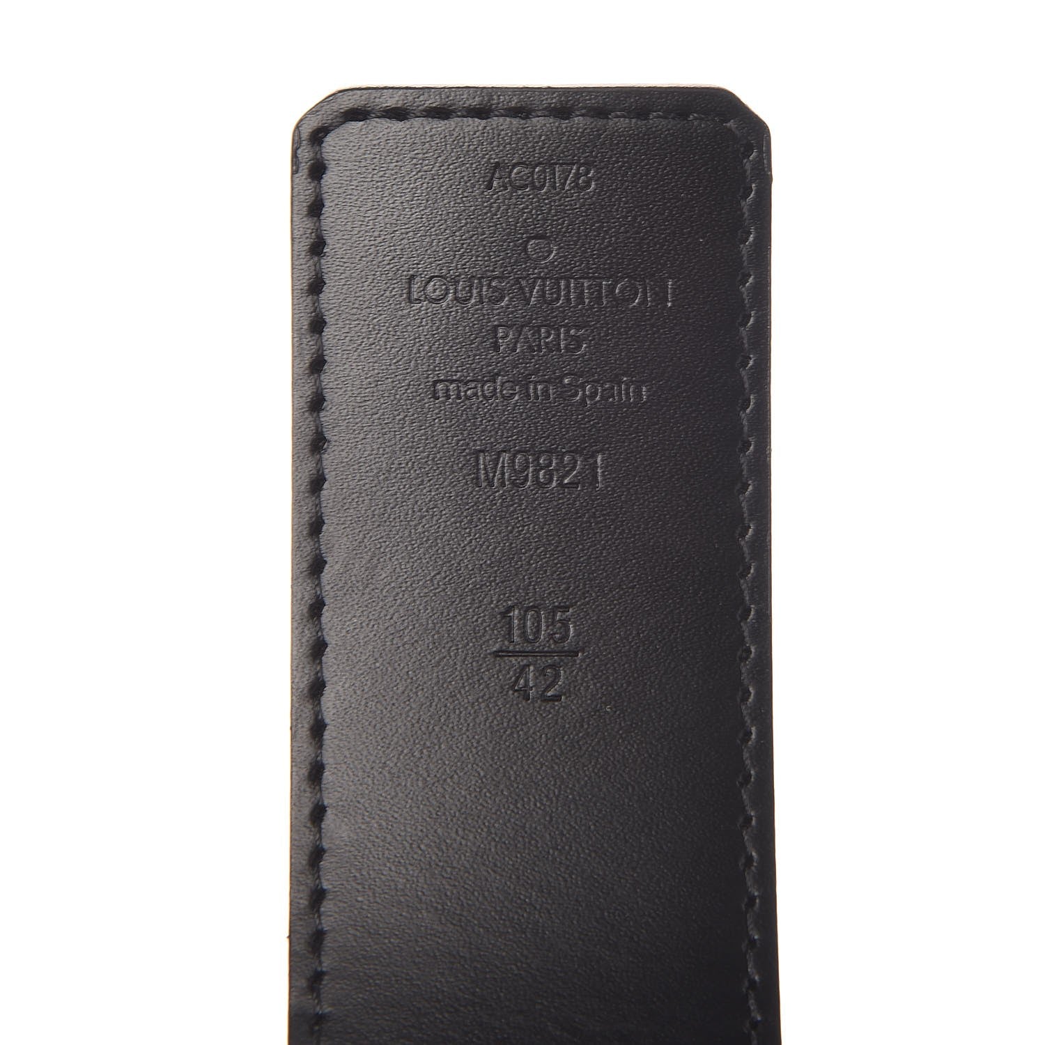 Louis Vuitton Monogram 40mm LV Initiales Belt 105 42 6 of 6