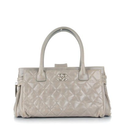 Chanel Glazed Calfskin Small New Portobello Grey 1 of 9