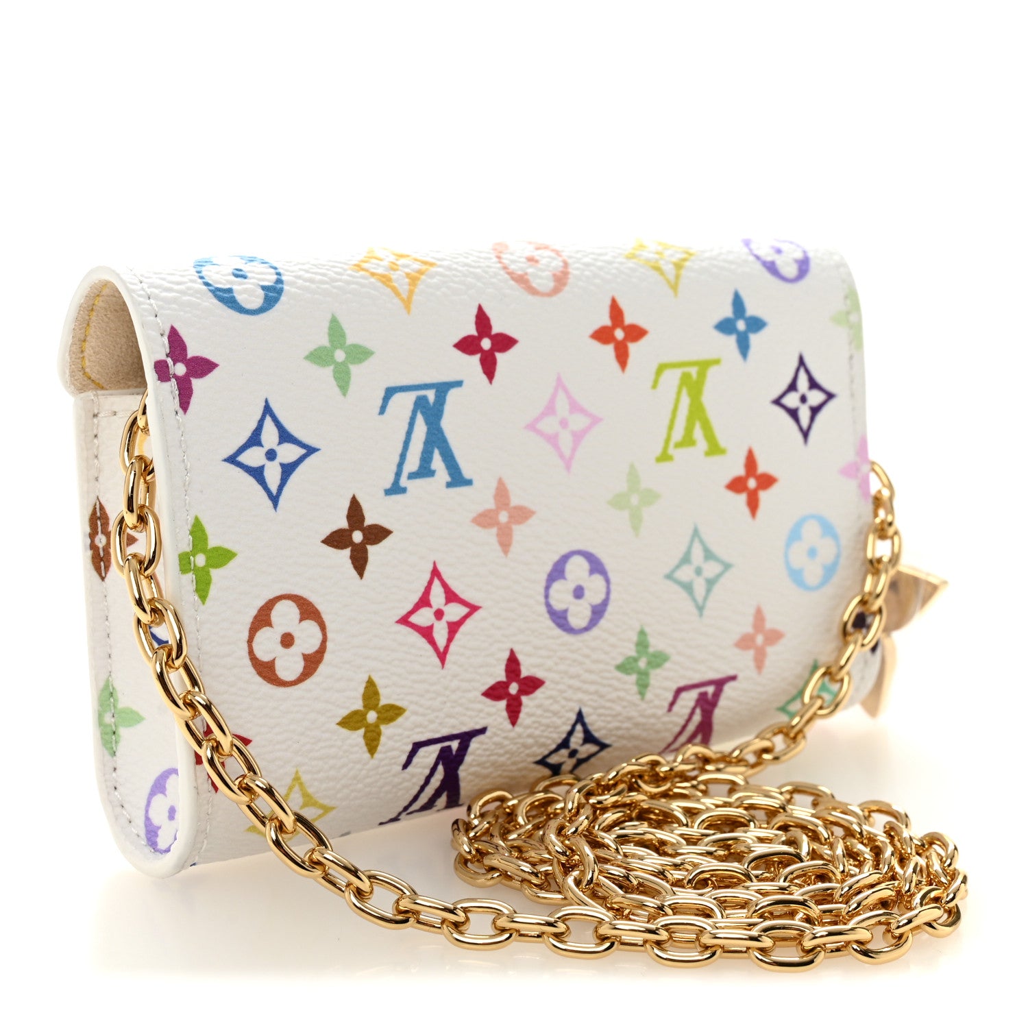 Louis Vuitton LV X TM Monogram Multicolor Pouch Metis Belt White 2 of 8