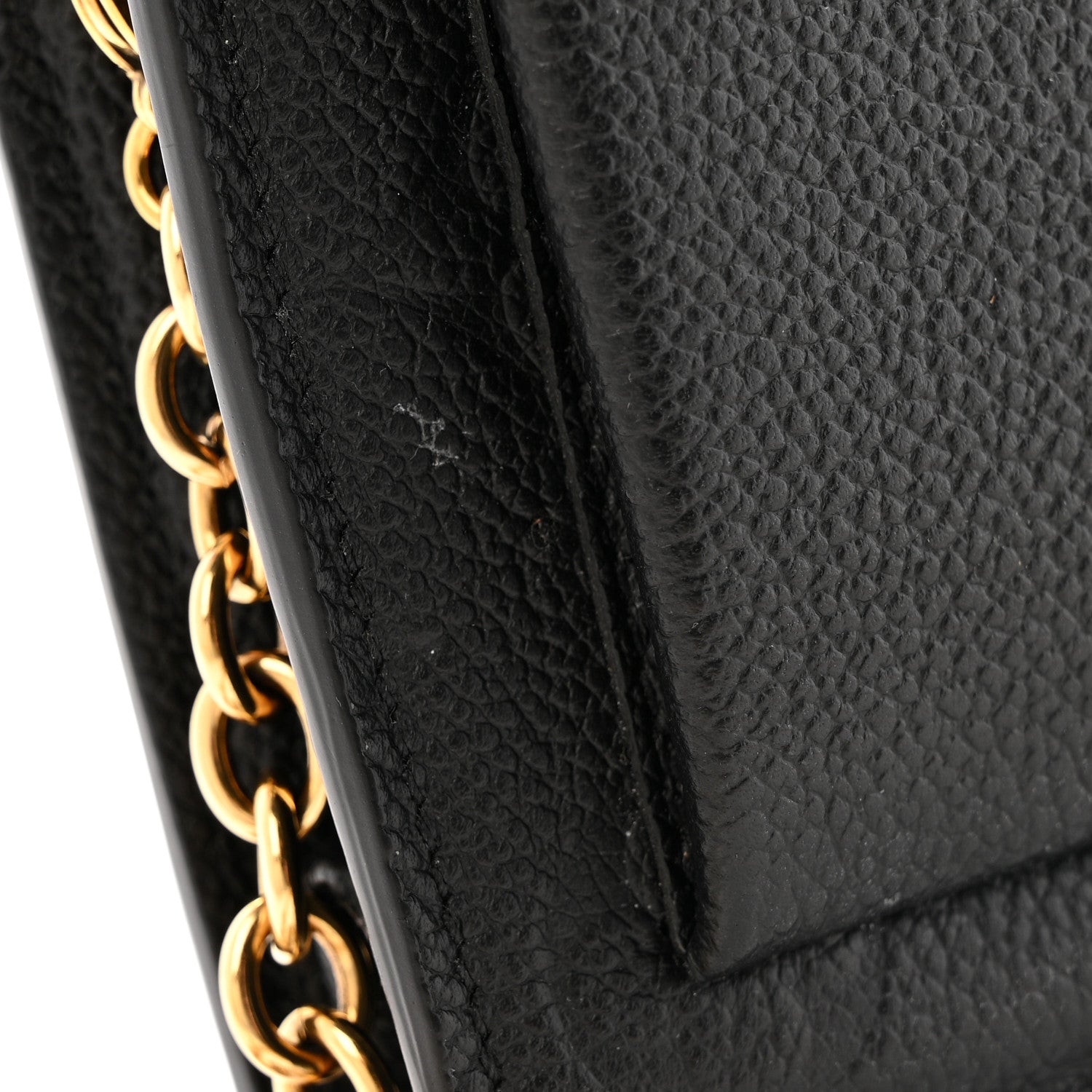 Louis Vuitton Empreinte Vavin Chain Wallet Black 13 of 16