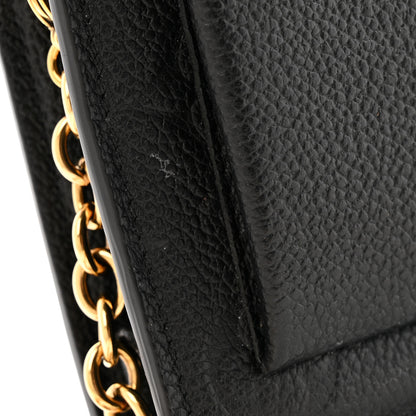Louis Vuitton Empreinte Vavin Chain Wallet Black 13 of 16