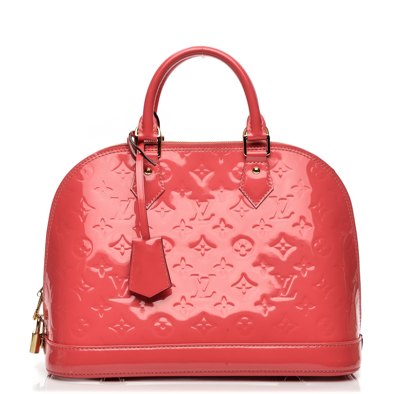 Louis Vuitton Vernis Alma PM Rose Litchi 1 of 9