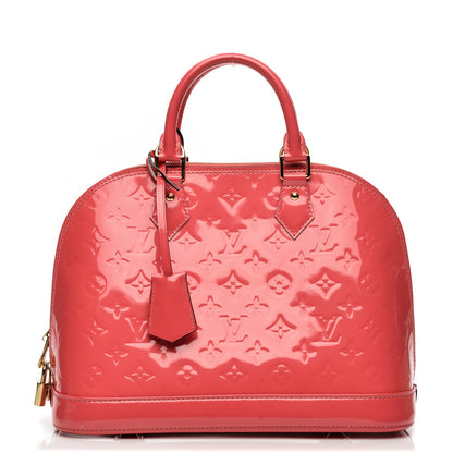 Louis Vuitton Vernis Alma PM Rose Litchi 1 of 9