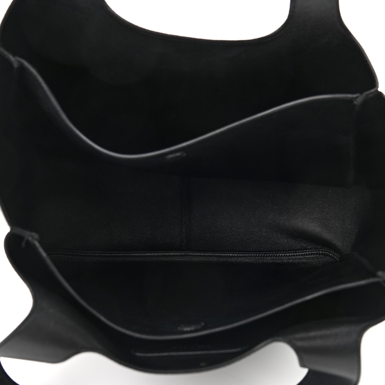 Prada Vitello Daino Soft Large Dynamique Tote Black 7 of 11