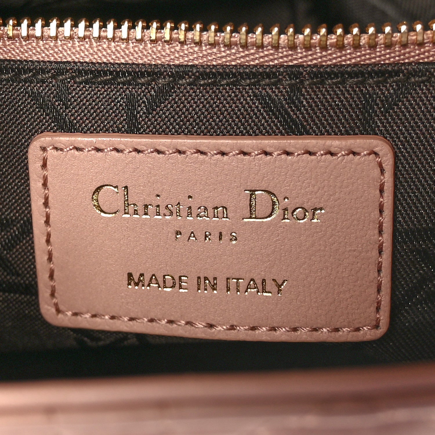 Christian Dior Lambskin Cannage Small My ABCDior Lady Dior Fard 6 of 9