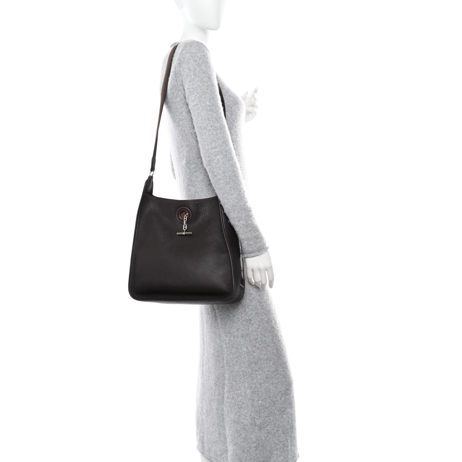 Hermes Buffalo Vespa PM Havane 2 of 17