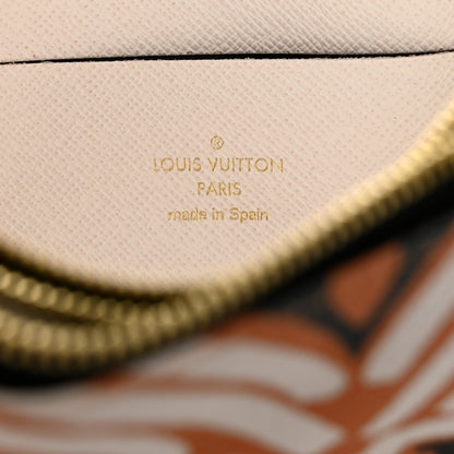 Louis Vuitton Monogram Giant Crafty Double Zip Pochette Creme Caramel 6 of 10