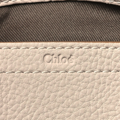 Chloe Grained Calfskin Medium Marcie Saddle Bag Nomad Beige 6 of 11