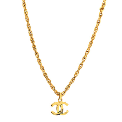 Chanel Metal CC Necklace Gold 1 of 5