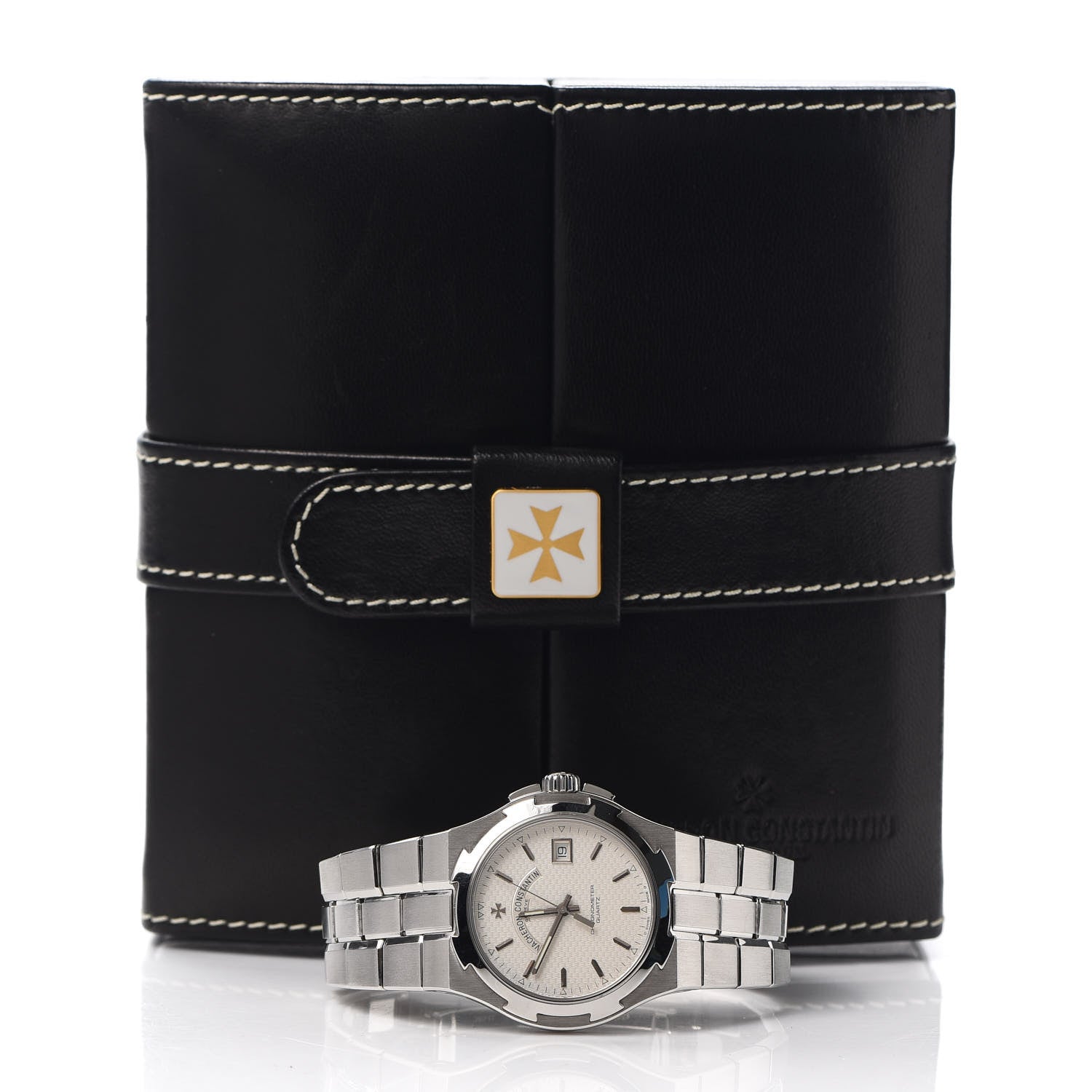Vacheron Constantin Stainless Steel 37mm Overseas Quartz Watch 72040 6 of 6