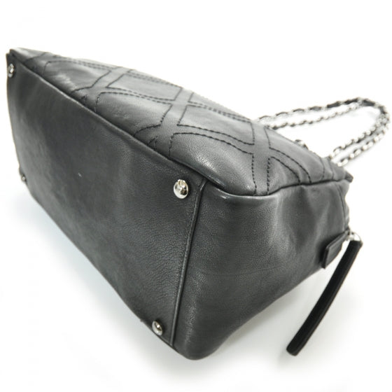 Chanel Caviar Small Diamond Stitch Tote Black 5 of 12