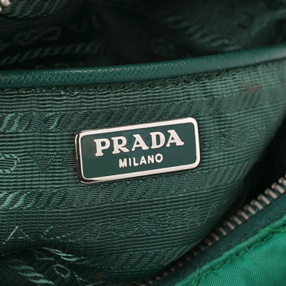 Prada Nylon Tessuto Impuntu Quilted Crossbody Bag Oleandro 6 of 14