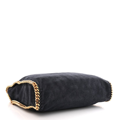 Stella McCartney Shaggy Deer Falabella Fold Over Tote Navy 5 of 12