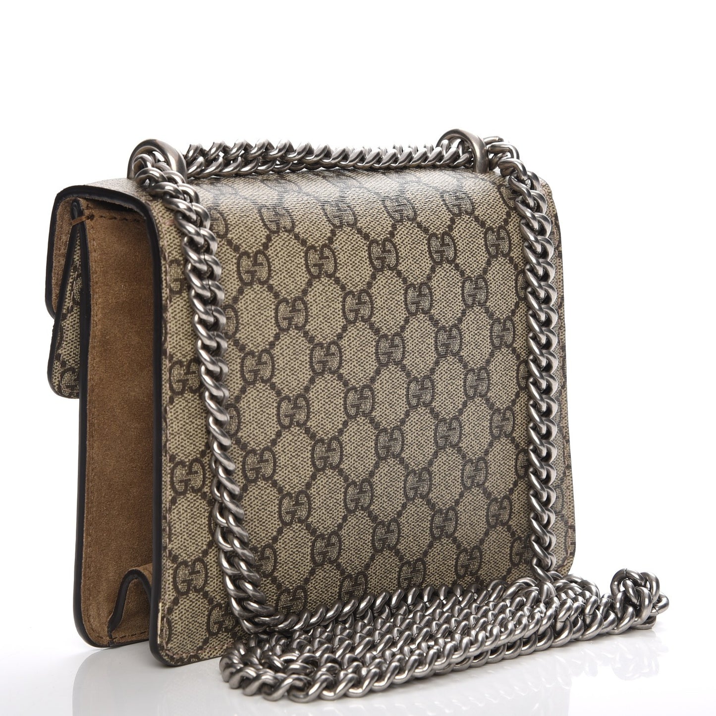 GG Supreme Monogram Mini Dionysus Shoulder Bag Taupe