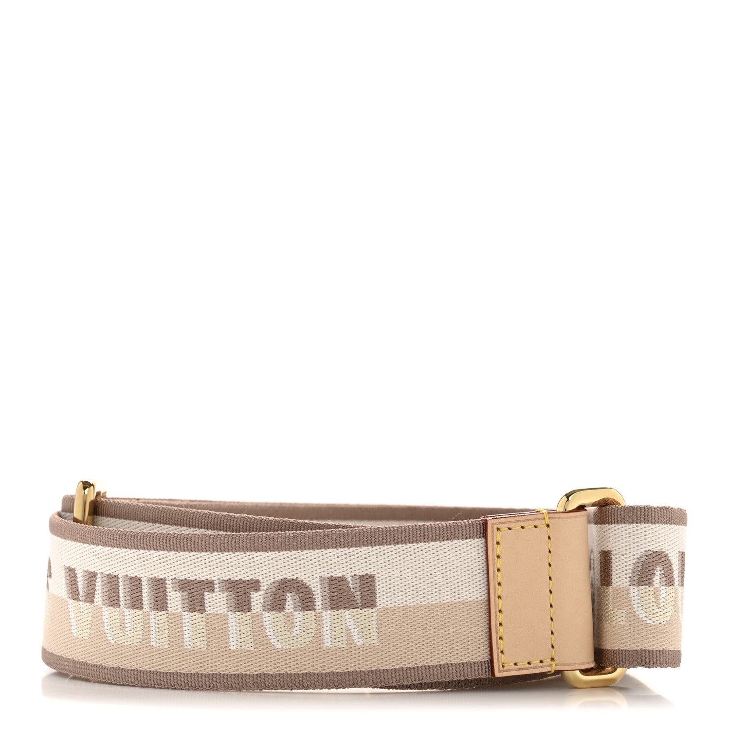 Louis Vuitton Jacquard Speedy Bandouliere 20 Shoulder Strap Beige 2 of 4
