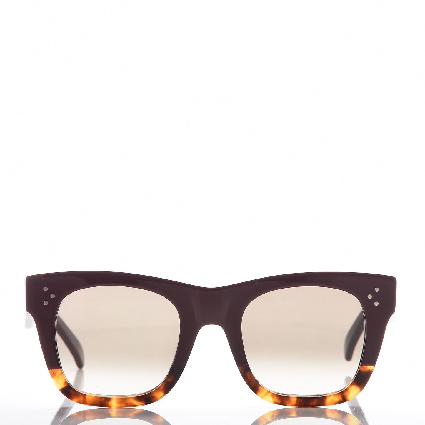 Acetate Catherine Sunglasses CL41089/S Burgundy Havana