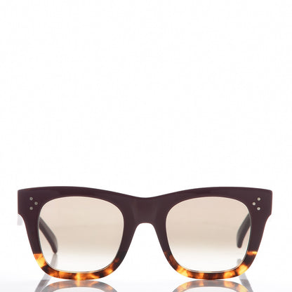 Celine Acetate Catherine Sunglasses CL41089/S Burgundy Havana 2 of 7
