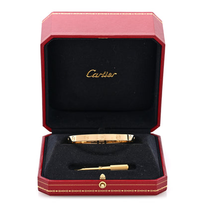 Cartier 18K Yellow Gold LOVE Bracelet 18 9 of 9