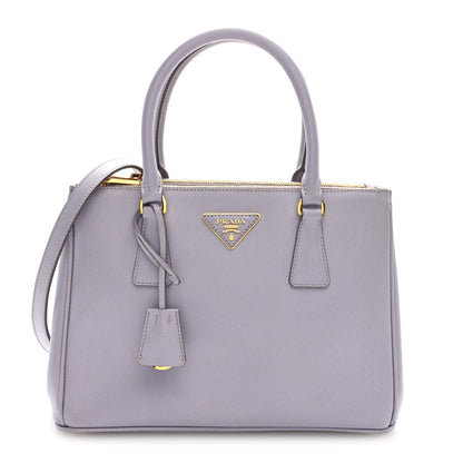 Prada Saffiano Lux Small Galleria Double Zip Tote Light Purple 1 of 9