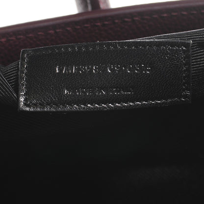Saint Laurent Grained Calfskin Small Classic Sac De Jour Bordeaux 17 of 18