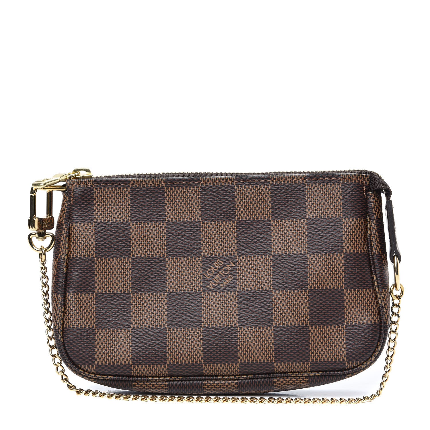 Louis Vuitton Damier Ebene Mini Pochette Accessories 1 of 9