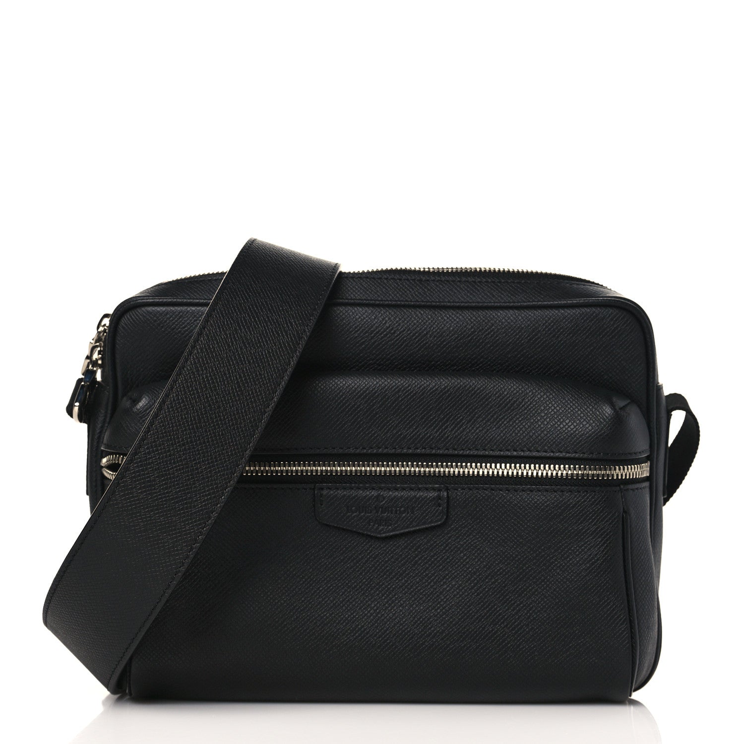 Louis Vuitton Taiga Outdoor Messenger PM Black 1 of 8