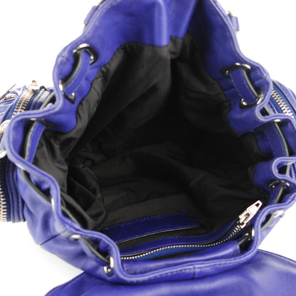 Alexander Wang Washed Lambskin Mini Marti Backpack Swim 5 of 8
