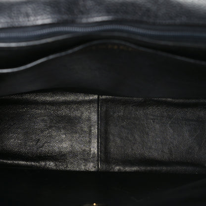Chanel Caviar Quilted XL Single Flap Black 5 of 12
