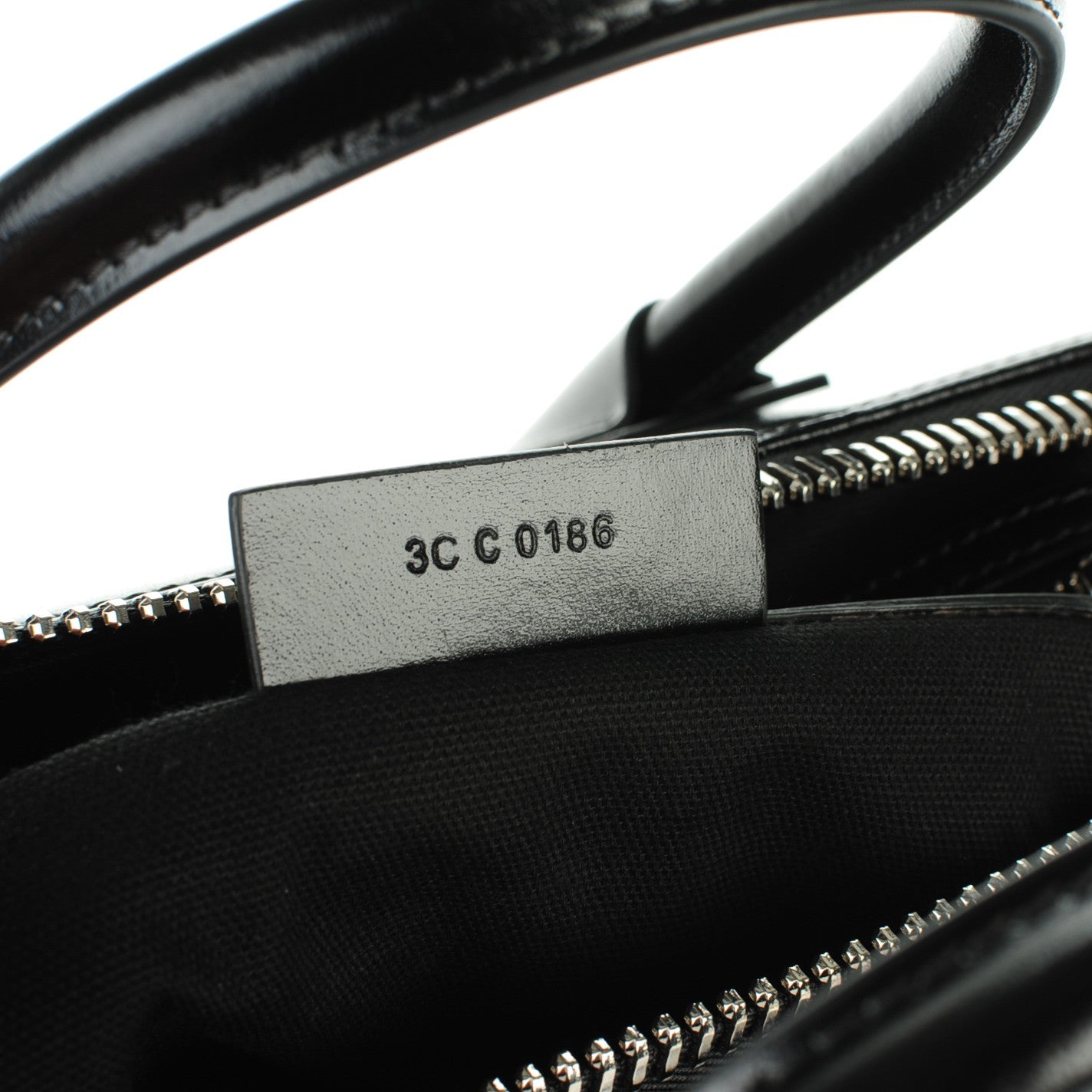 Givenchy Shiny Lord Calfskin Medium Antigona Black 7 of 7