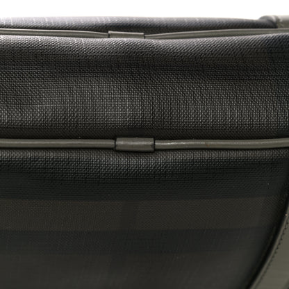Burberry London Smoked Check Large Briefcase Grey 36 of 39