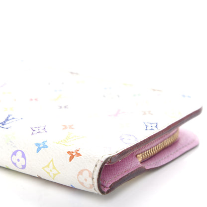 Louis Vuitton Monogram Multicolor Insolite Wallet White Litchi 10 of 10