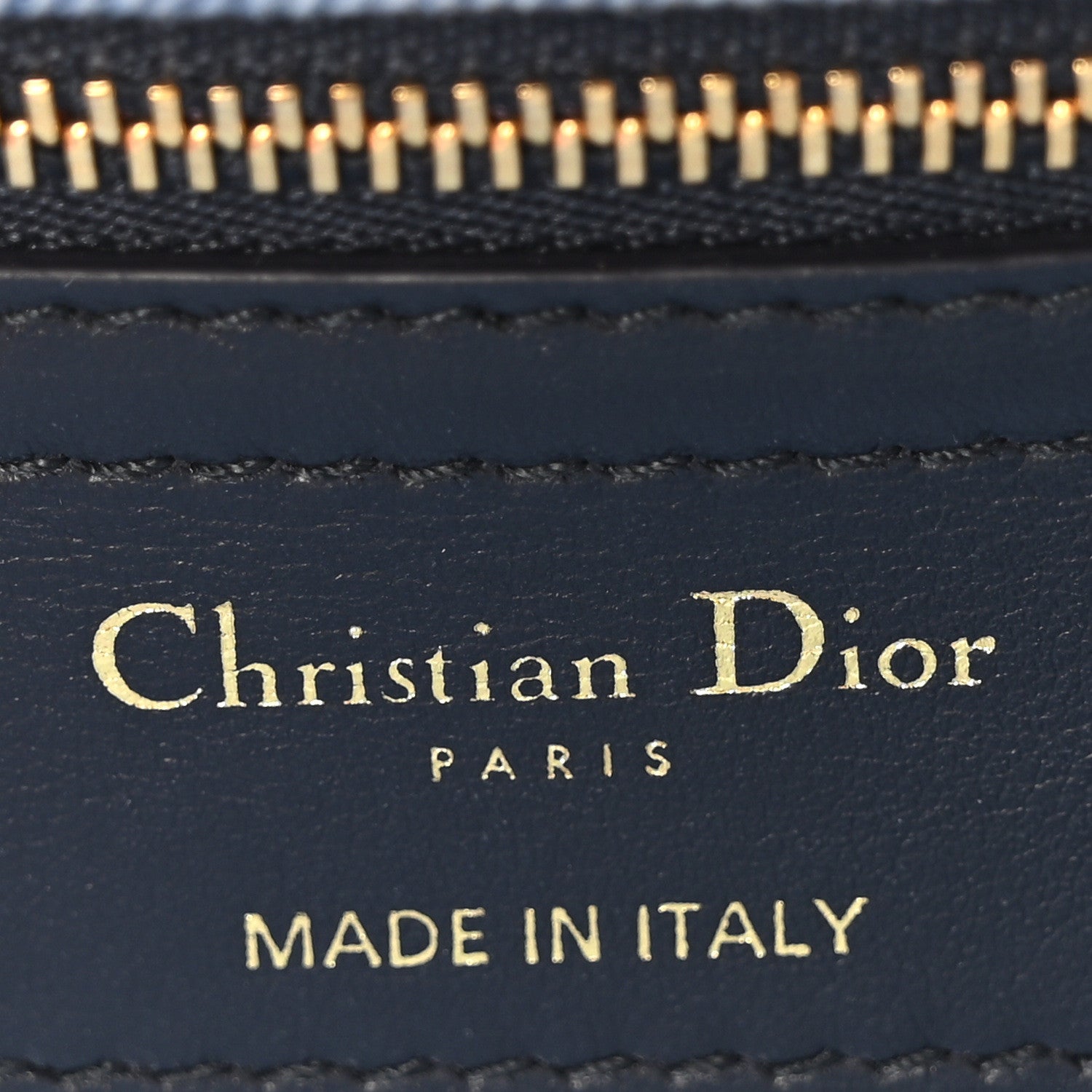 Christian Dior Denim Macrocannage Medium Caro Bag Blue 6 of 11