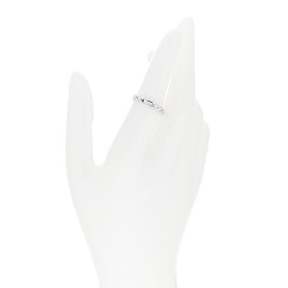 Chanel 18K White Gold Mini Coco Crush Ring 53 6.25 2 of 6