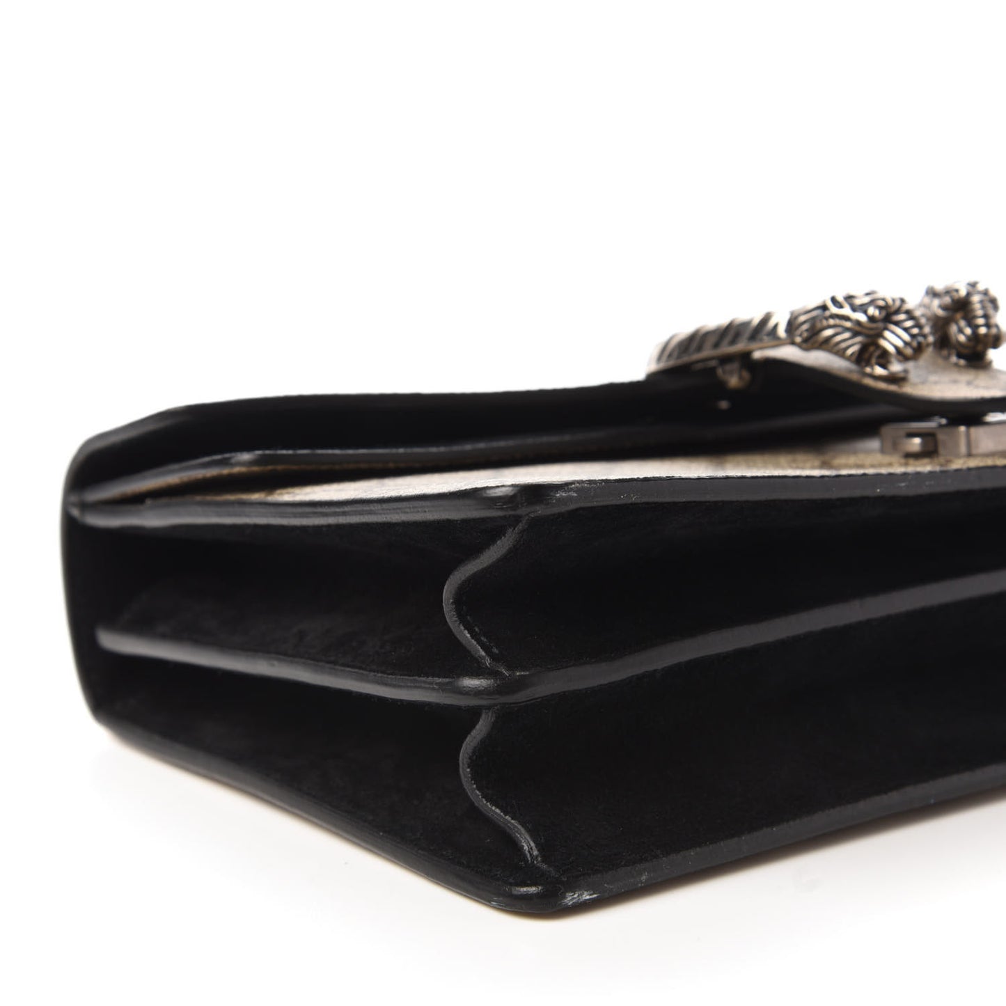 GG Supreme Monogram Small Dionysus Shoulder Bag Black