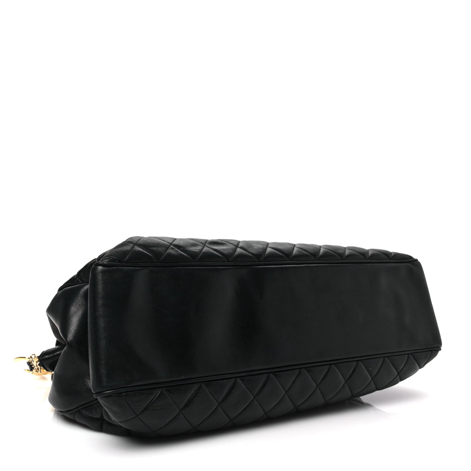 Chanel Lambskin Quilted Shoulder Bag Black 4 of 8