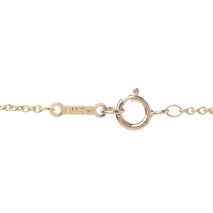 Tiffany 18K Yellow Gold 11mm Elsa Perretti Full Heart Pendant Necklace 6 of 7