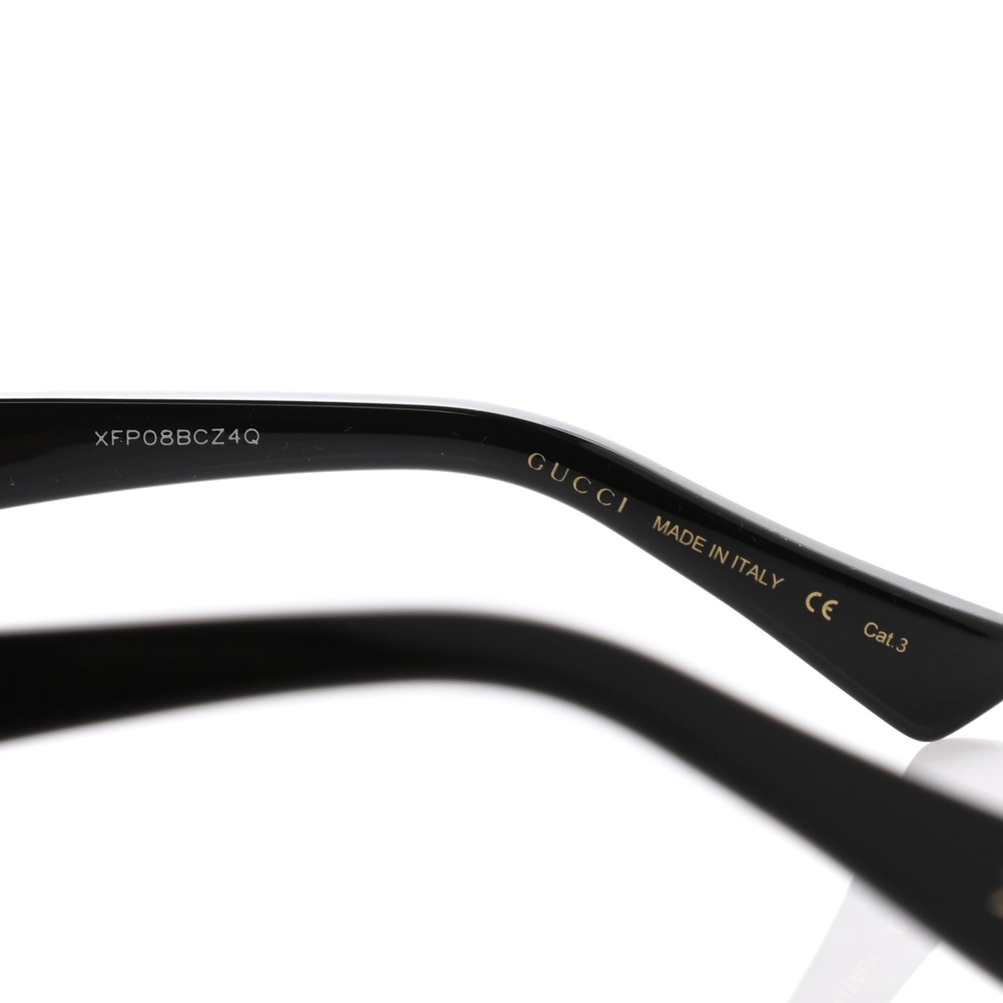 Acetate Cat Eye GG0163/S Sunglasses Black