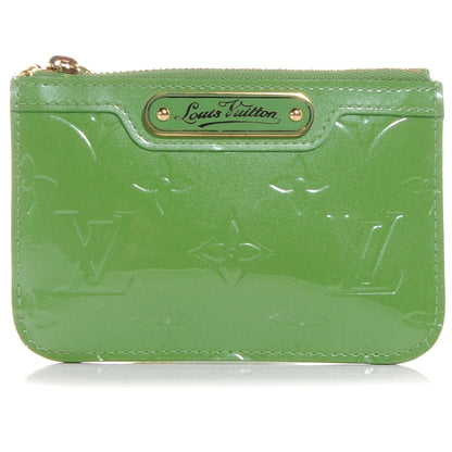 Louis Vuitton Vernis Key Pouch Vert Tonic 1 of 8