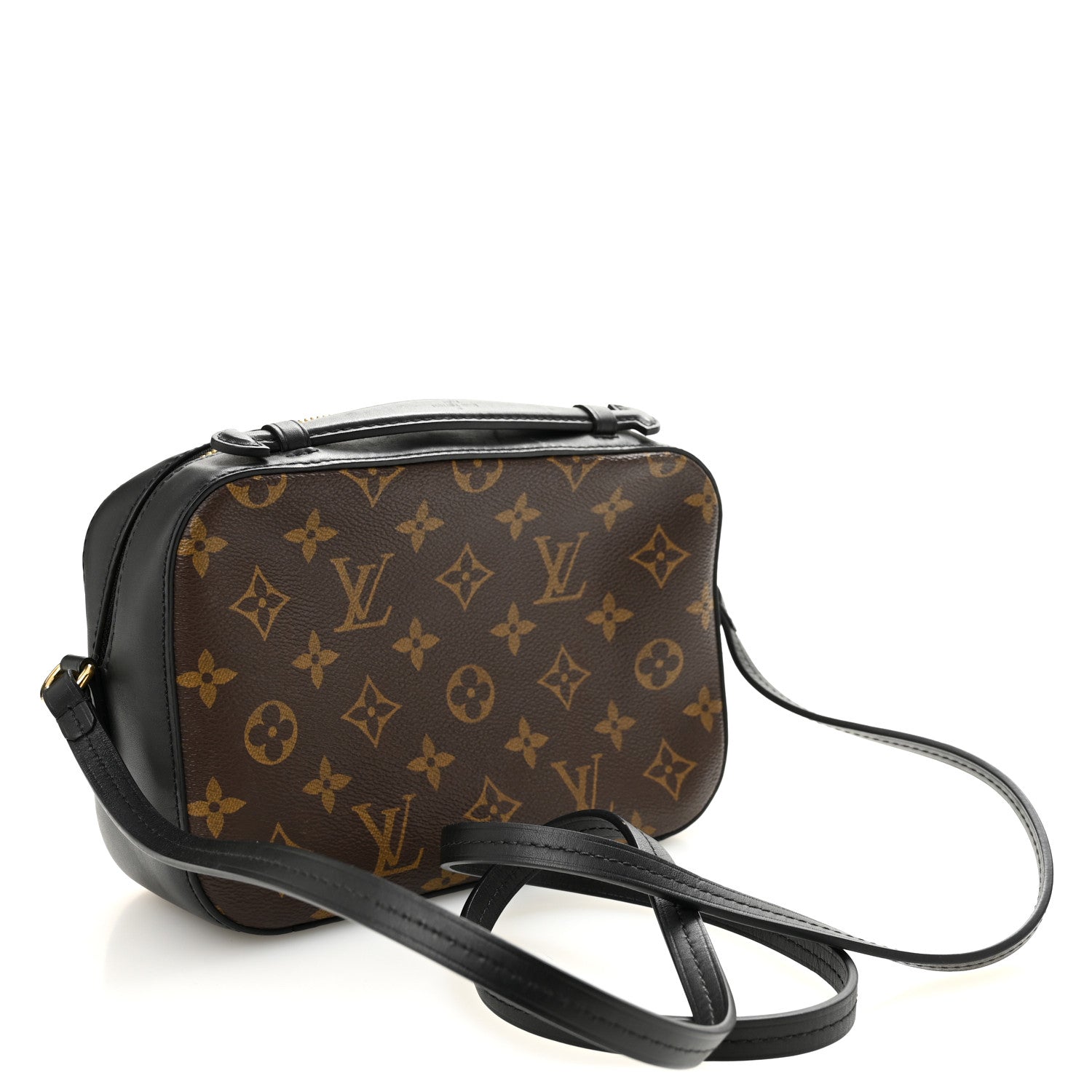 Louis Vuitton Monogram Saintonge Black Black 3 of 10
