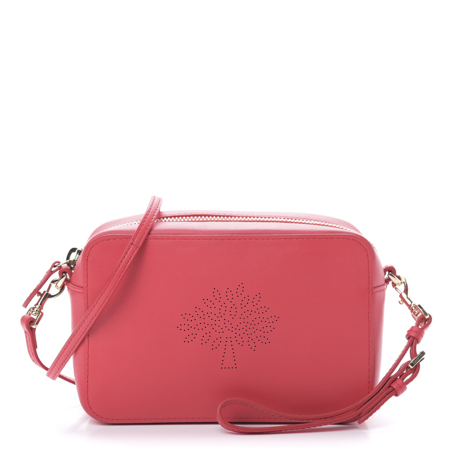Mulberry Calfskin Nappa Blossom Pochette With Strap Hibiscus 1 of 12