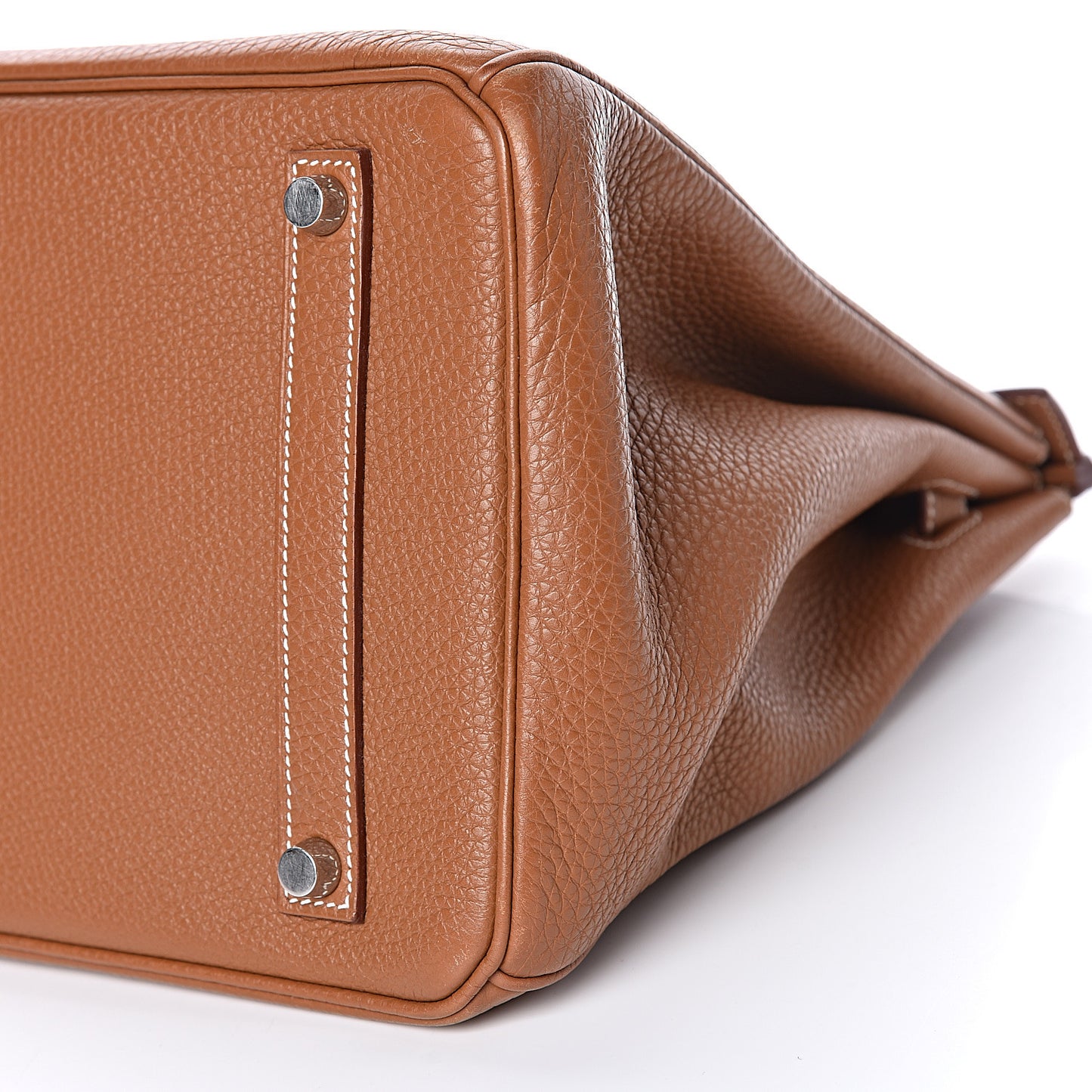 Taurillon Clemence Birkin 35 Gold