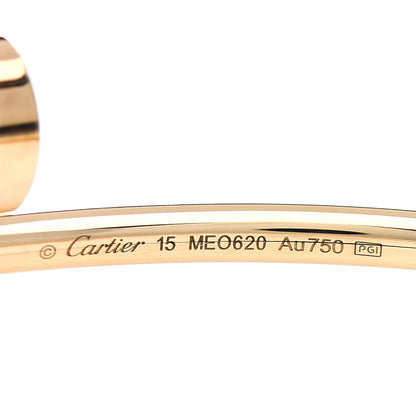Cartier 18K Yellow Gold Small Juste Un Clou Bracelet 15 4 of 5
