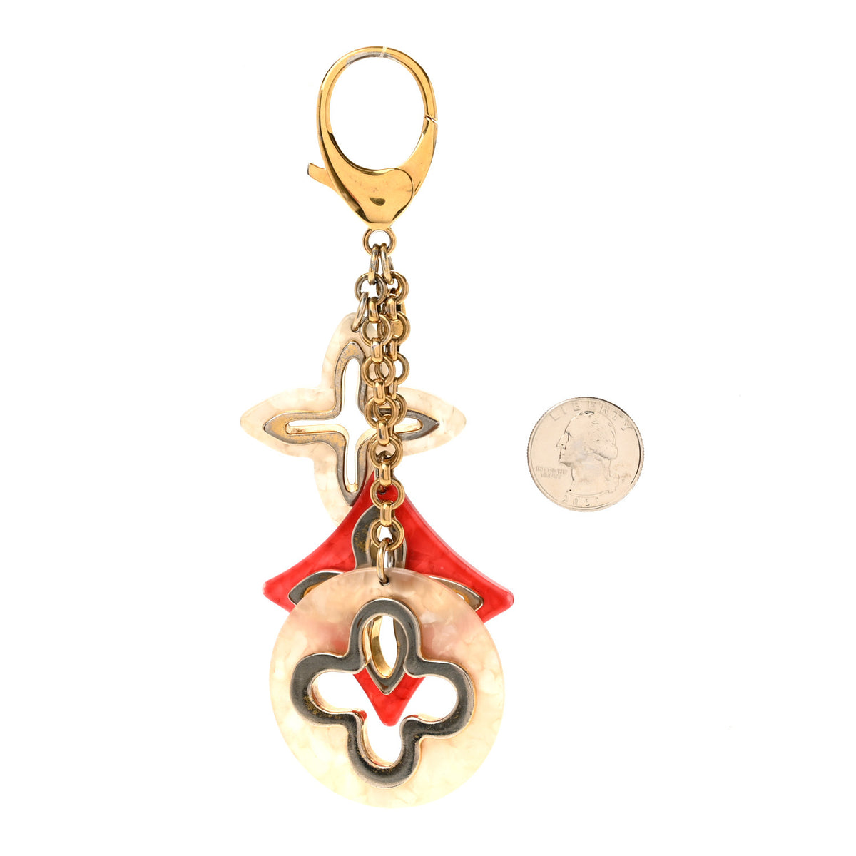 Insolence Bag Charm Amarante