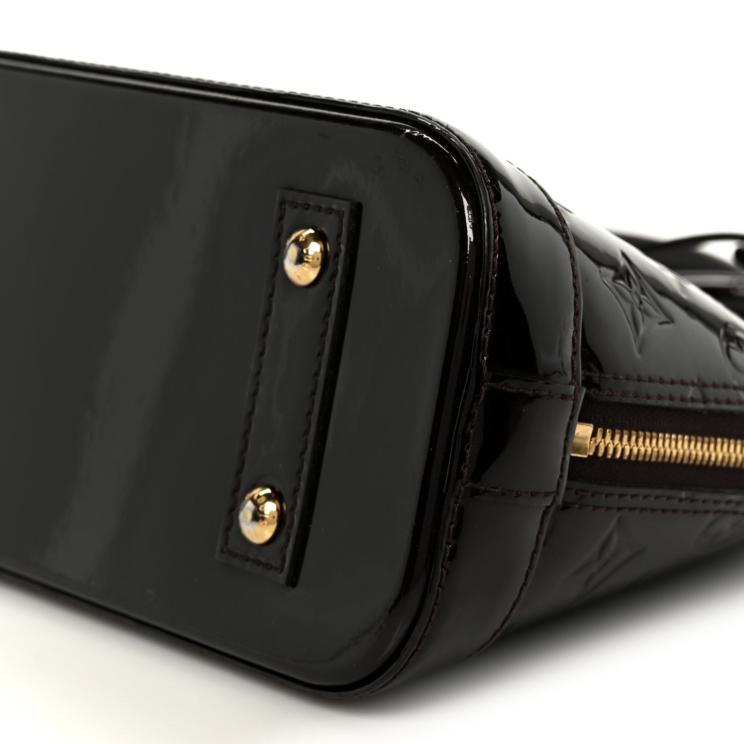 Louis Vuitton Vernis Alma BB Amarante 12 of 12