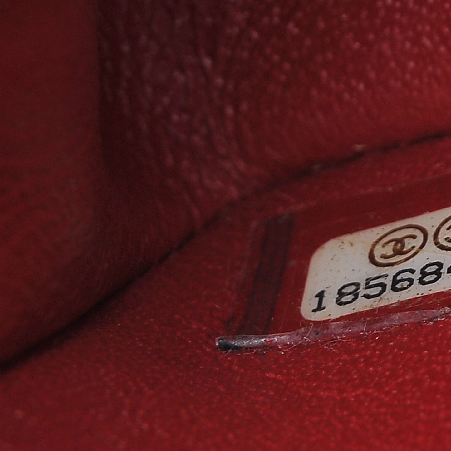 Patent Calfskin Quilted Mini Rectangular Flap Red