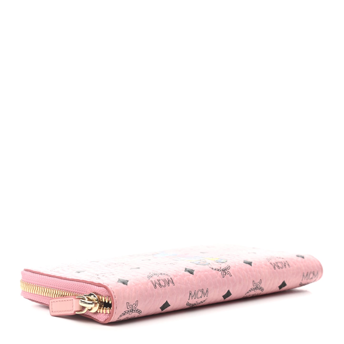 Visetos Rabbit Zip Around Large Wallet Pink