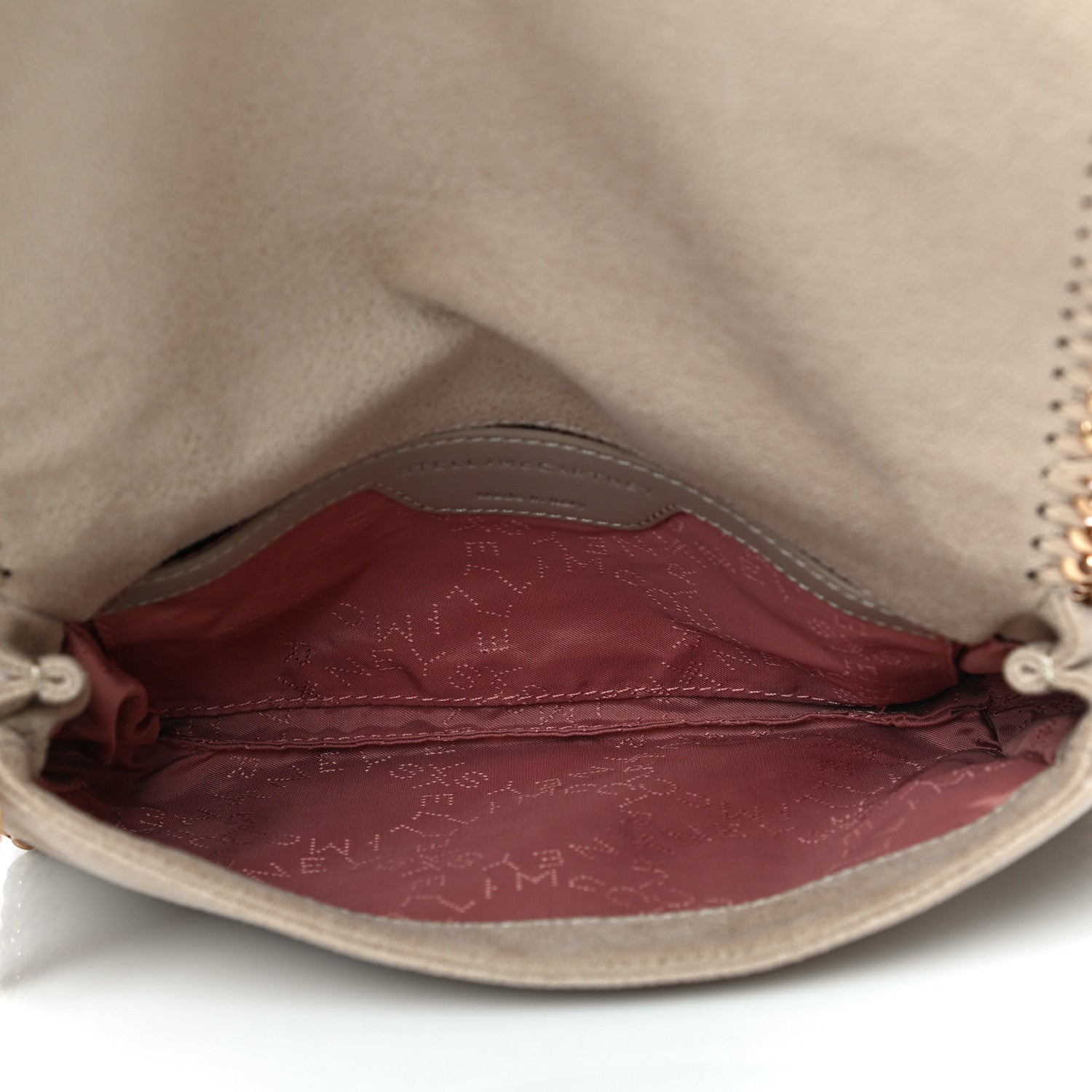 Stella McCartney Shaggy Deer Falabella Crossbody Bag Beige 5 of 9