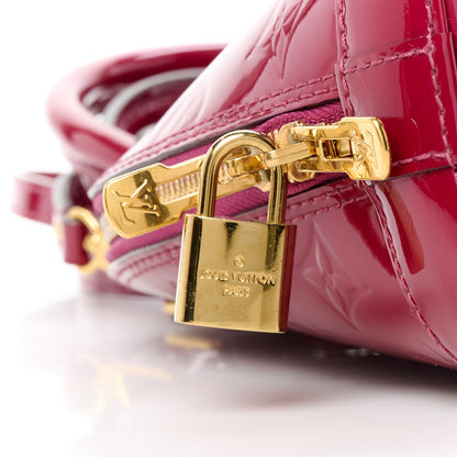 Louis Vuitton Vernis Alma BB Rose Indien 9 of 12